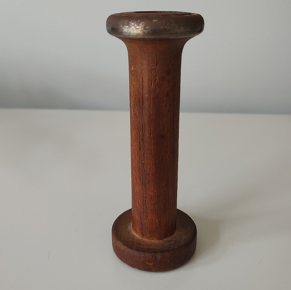 Vintage Other - VTG Industrial Textile Mill Bobbin Primitive Decor